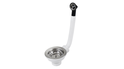 Слив 3 ½ с круглым переливом для 1-чашевой мойки