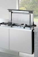 Вытяжка DOWNDRAFT GLASS BLACK 90
